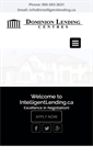 Mobile Screenshot of intelligentlending.ca